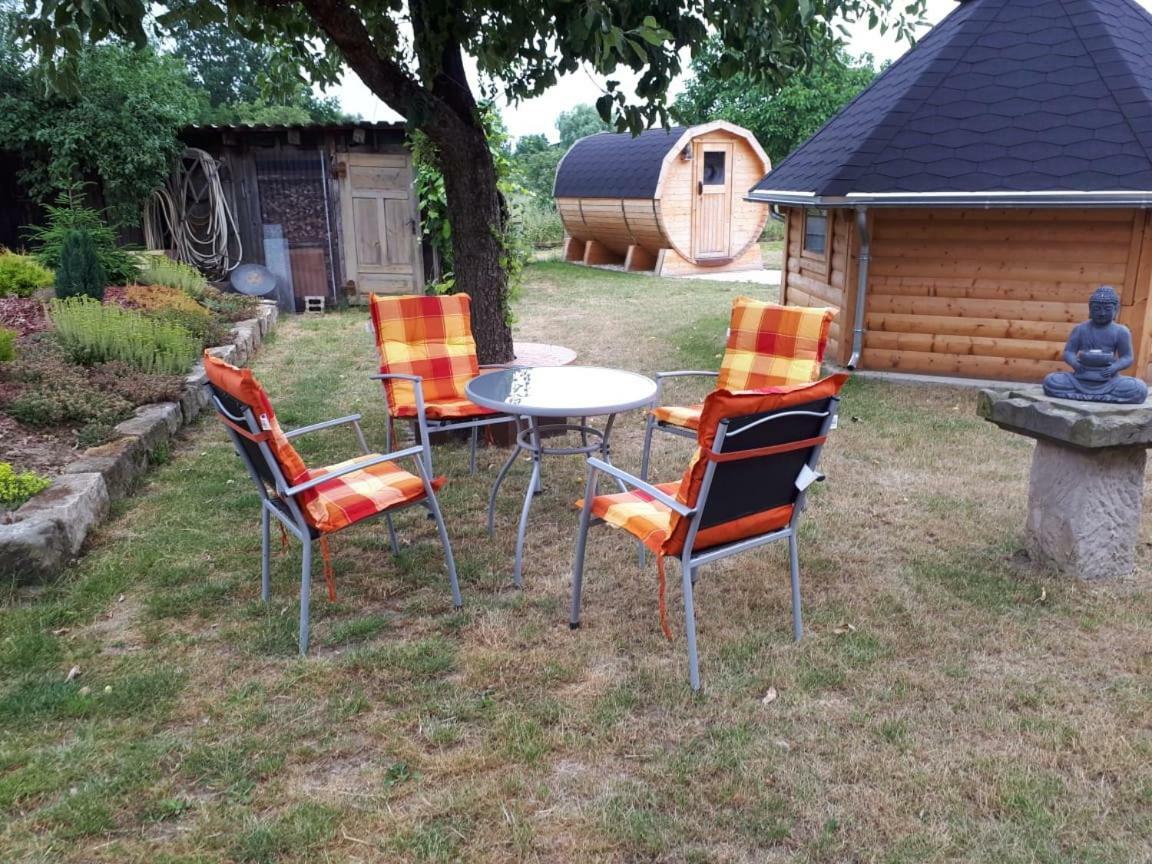 Ferienwohnung Gaensebluemchen Wartenburg Luaran gambar